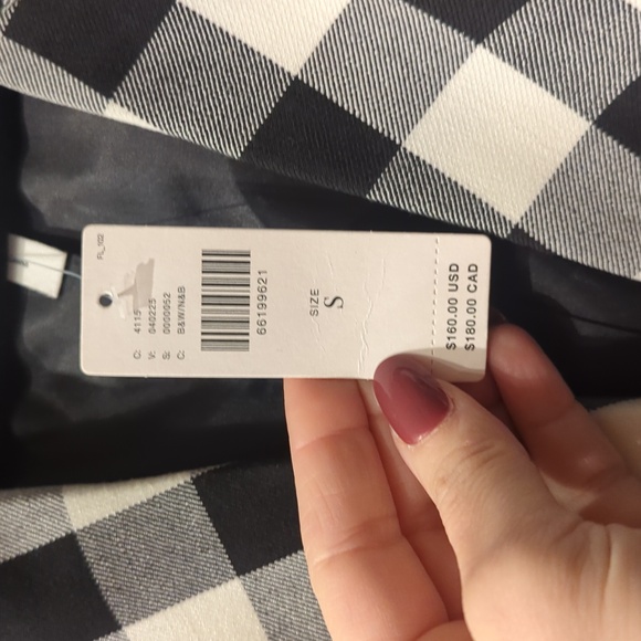 Avec Les Filles Anthropologie checkered blazer double breasted - Picture 5 of 9